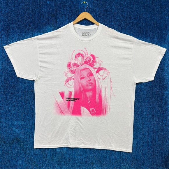 Nicki Minaj “Pink Friday 2” Album Graphic T-Shirt Size 2XL - Picture 1 of 4